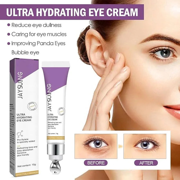 Eye Serum Under Eye Cream, Dark Circle and Puffiness Treatment - Hydrating Eye Cream for Wrinkles, Reduce Fine Lines, Bags...