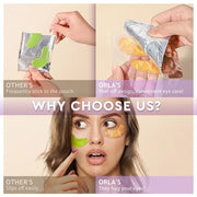 Eye Patches Under Eye Mask Skincare Hyaluronic Acid Under Eye Patches for Teen Girls Puffy Eyes and Dark Circles 24k Gold,...