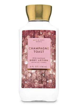 Bath & Body Works - Champagne Toast - Daily Trio - Shower Gel, Fine Fragrance Mist & Super Smooth Body Lotion (Packaging V...