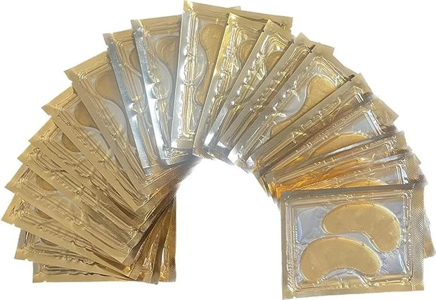 24K Golden Eye Patches (20 Pairs) - Product Image