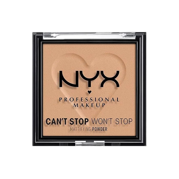 NYX PROFESSIONAL MAKEUP Can't Stop Won't Stop Mattifying Pressed Powder - Tan - Product Image