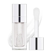 Hydrating Lip Glow Oil, Lip Oil Gloss Transparent Toot Tinted Nourishing Long Lasting Repairing Lightening Lip Lines (CLEA...