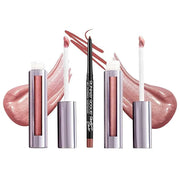 Runway Rogue LuxGloss Kit with 2 Moisturizing Shimmer Lip Gloss Tubes (‘Strike a Pose’ and ‘Fashion Week’) and 1 Matte Lip...
