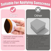 Unscreen Applicator,Sunscreen Brush Applicator,Kids Sunscreen Lotion Applicator Brush,Precision Soft Bristle with Protecti...