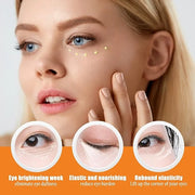 Turmeric + Vitamin C Booster Eye Cream, Brightening and Hydrating Eye Cream, Dark Circle Relief, Elasticity Treatment, Gen...