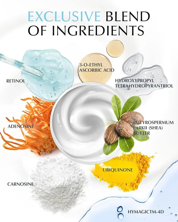 EnaSkin Retinol Cream for Wrinkles: Face Neck Collagen Cream for Tightening Skin - Anti Aging Facial Moisturizer Day and N...