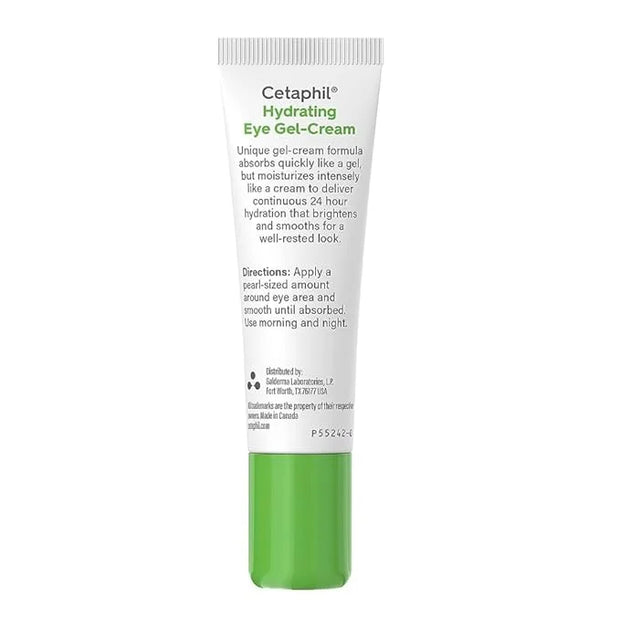 Cetaphil Night & Eye Hydration Set, Rich Hydrating Night Cream(1.7 oz) & Hydrating Eye Gel-Cream ( .5 oz) for Dry Sensitiv...