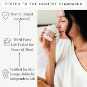 100% Grass Fed Beef Tallow for Skin Care - Face + Body - Whipped Moisturizer - Natural Lotion, 4 FL. oz. (Vanilla Latte) -...