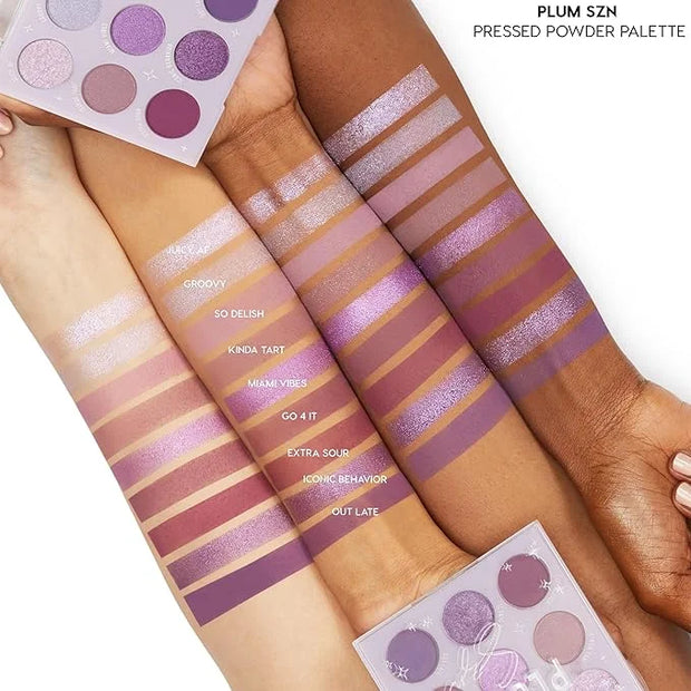 ColourPop Eyeshadow Palette - Eye Makeup Palette with Matte, Metallic, Matte Sparkle & Glitter Finishes - High-Pigment Eye...