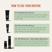 Limited Edition Men's Skincare Gift Set, Cardon Anti-Aging Korean Skincare Routine, Cactus-based, All Skin Types, Face Was...