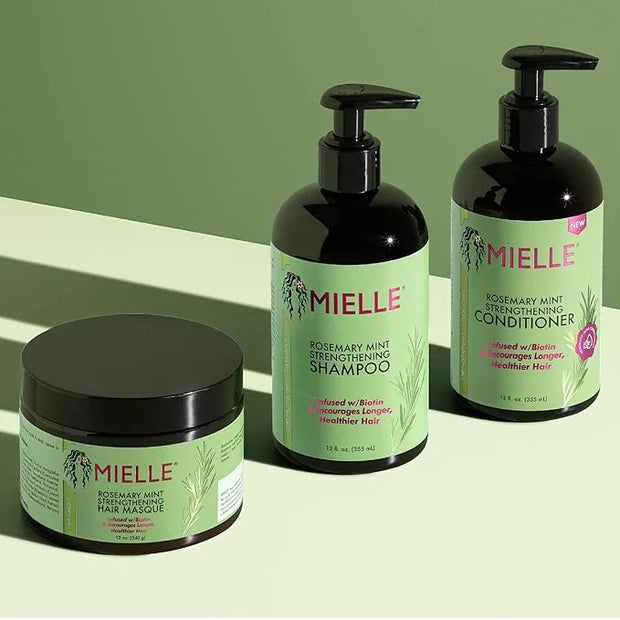 Mielle - Rosemary Mint - Biotin Infused - Encourages Growth Hair Products for Stronger and Healthier Hair - Shampoo & New ...