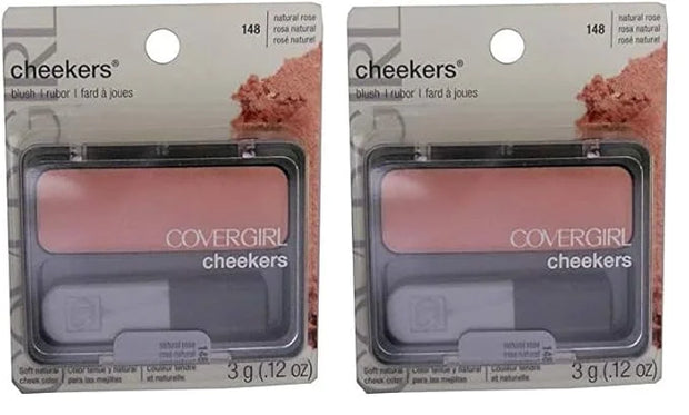 COVERGIRL Cheekers Blendable Powder Blush Natural Twinkle.12 oz, 1 Count (Pack of 2) - Product Image