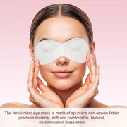 200 Sheets Disposable Facial Eye Mask Paper Non-Woven Eye Care Cotton Eye Pads Cosmetic Eye Patches Spa Eye Covers Beauty ...