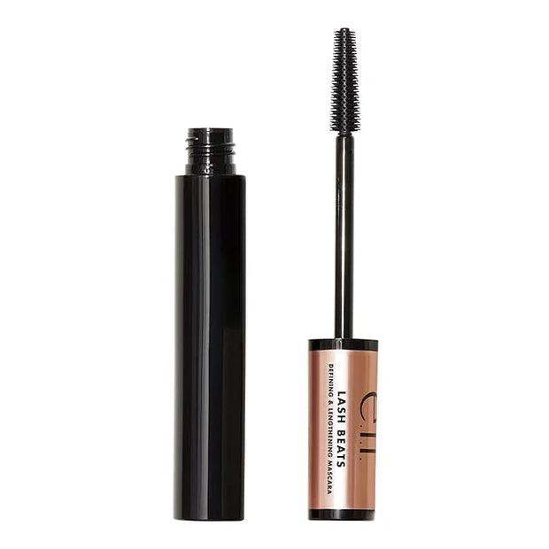 e.l.f. Lash Beats Mascara, Defining & Lengthening Formula for Mega Long Lashes, Creates Natural-Looking Long & Defined Las...