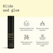 HydroSerum Eye Stick, Under-Eye Moisturizing Balm, Visibly Brightens Dark Circles, Smooths Fine Lines and Wrinkles, and In...