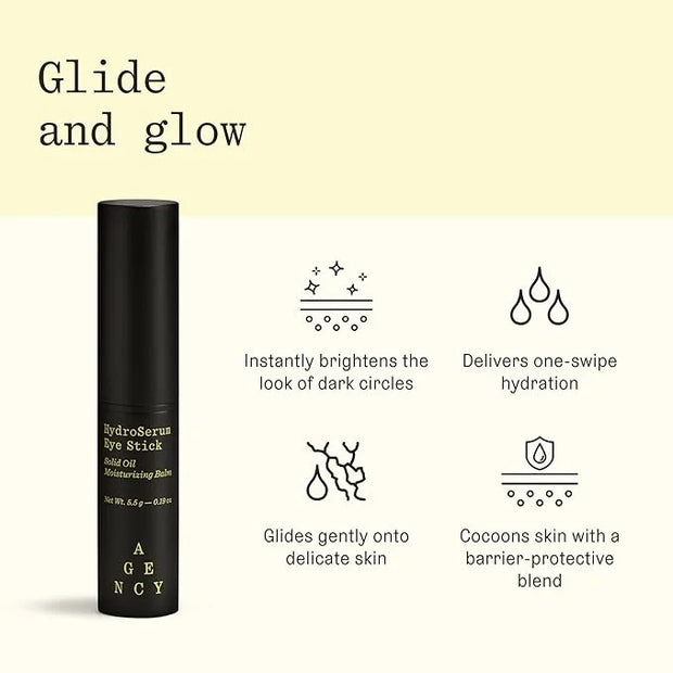 HydroSerum Eye Stick, Under-Eye Moisturizing Balm, Visibly Brightens Dark Circles, Smooths Fine Lines and Wrinkles, and In...