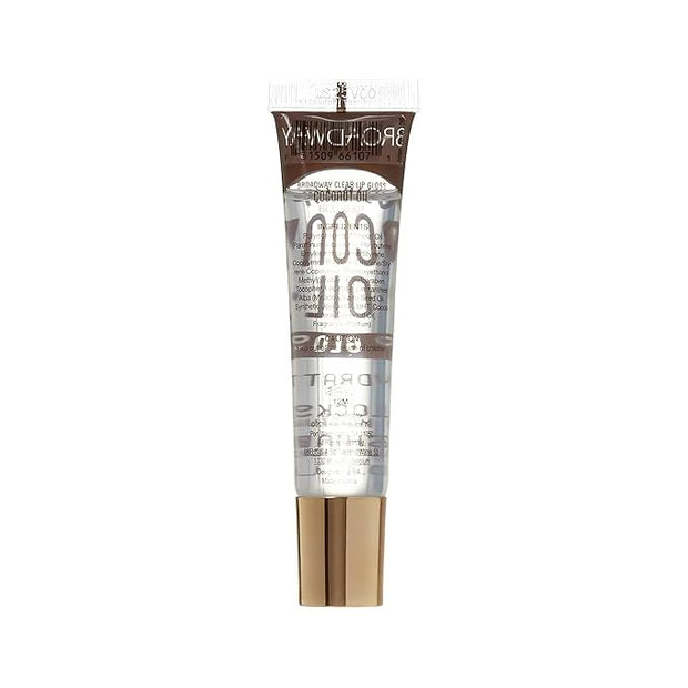 Ruby Kisses Broadway Vita-Lip Clear Lip Gloss (Coconut Oil 12 Pack), Ultra-Hydrating & Soothing Formula with Vitamin Oils,...