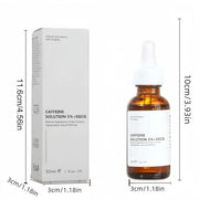 Caffeine Solution 5% + EGCG, Caffeine Eye Serum For Face, Moisturizing Under Eye Solution For Reduces Dark Circles & Puffi...