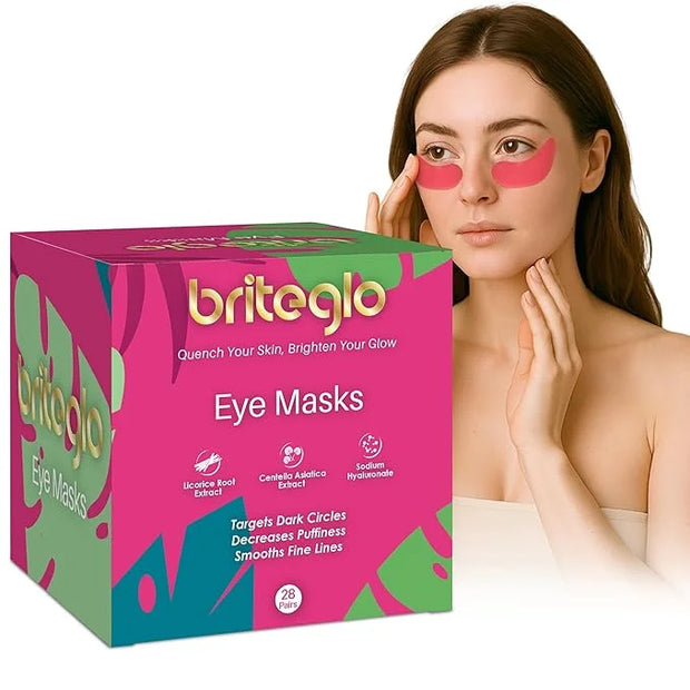 Under Eye Patches for Puffy Eyes & Dark Circles - Deep Hydration, Smooth Fine Lines, Anti-Wrinkles Patches, Enriched with ...