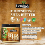 African Shea Butter | 100% Pure & Unrefined Raw Shea Butter for Skin & Hair | Deep Moisturizer for Face, Body & Scalp | Id...