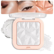 evpct Pearl White Silver Face Highlighter Makeup Shimmer