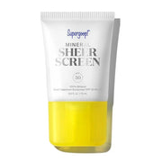 Supergoop! Mineral Sheerscreen SPF 30 PA+++, 0.5 fl oz - 100% Mineral, Broad Spectrum Face Sunscreen + Primer + Helps Filt...