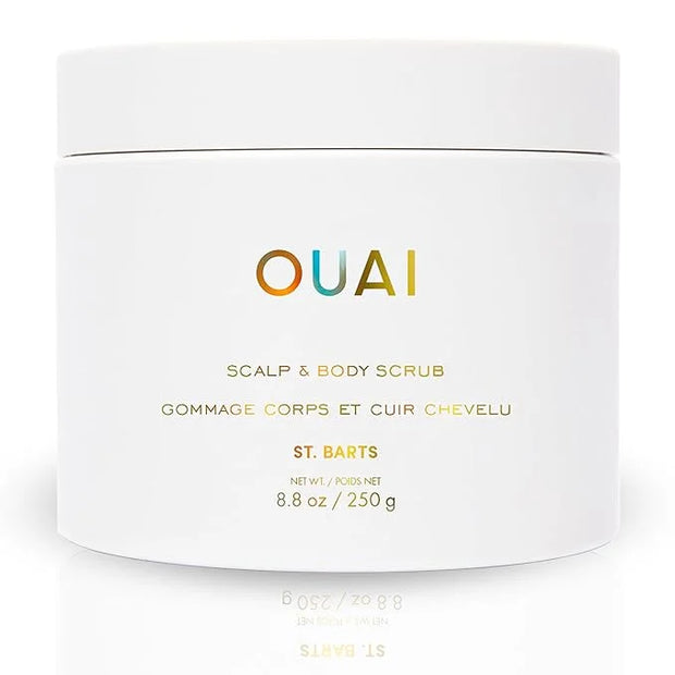 OUAI Scalp & Body Scrub, St. Barts - Exfoliating Body Scrub with Sugar & Coconut Oil Blend for Smooth, Moisturized Skin - ...