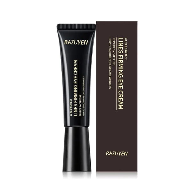 Under Eye Cream For Dark Circles, Puffiness and Wrinkles, Hyaluronic Acid + Peptide + Caffeine Eye Cream Anti Aging, Hydra...