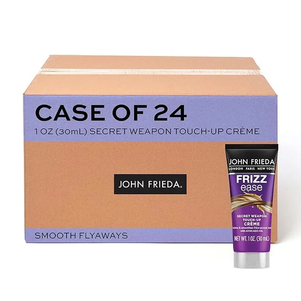 John Frieda Frizz Ease Secret Weapon Touch-Up Crème, Smoothing Cream for Flyaways, Frizz-Free & Split Ends, Infused with A...