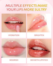 3Pcs Hydrating Lip Oil Set，Non-sticky Lip Oils Gloss Lip Balm Lip Care，Deeply Nourishing and Repairing Prevents Lips Chapp...