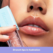 Kosas Wet Lip Oil Gloss - Hydrating Lip Plumping Treatment with Hyaluronic Acid & Peptides, Non-Sticky Finish (Jellyfish) ...