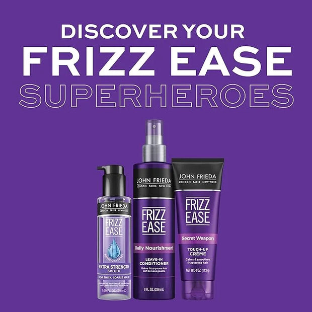 John Frieda Frizz Ease Secret Weapon Touch-Up Crème, Smoothing Cream for Flyaways, Frizz-Free & Split Ends, Infused with A...