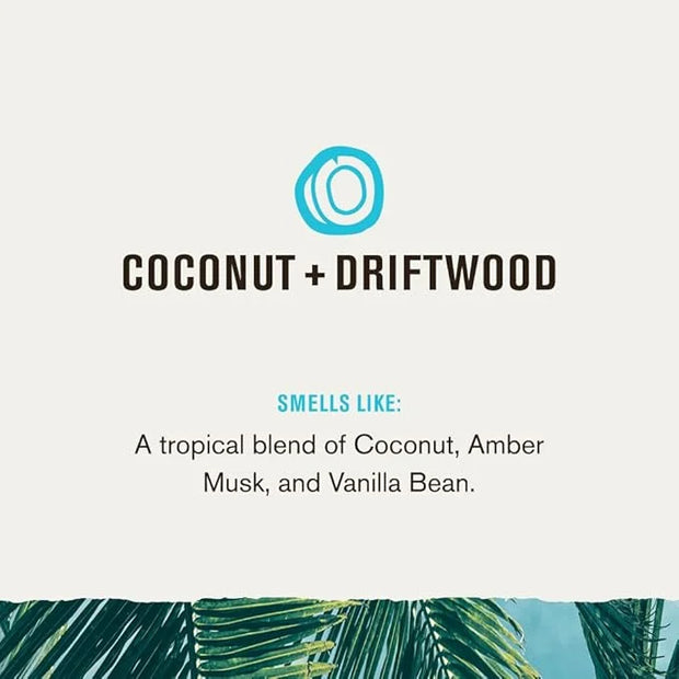 Every Man Jack Coconut + Driftwood & Amber + Sandalwood Mens Body Wash for All Skin Types - Cleanse, Hydrate, and Smell Gr...