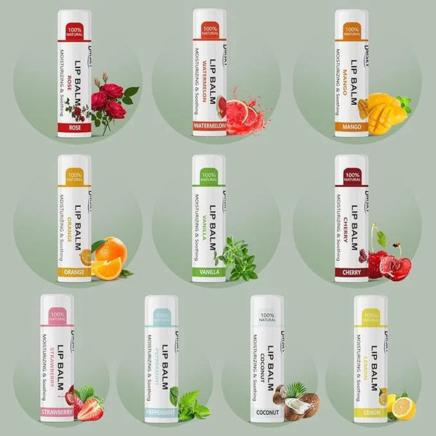 Dmsky Lip Balm Bulk,Fruit Lip Balm,