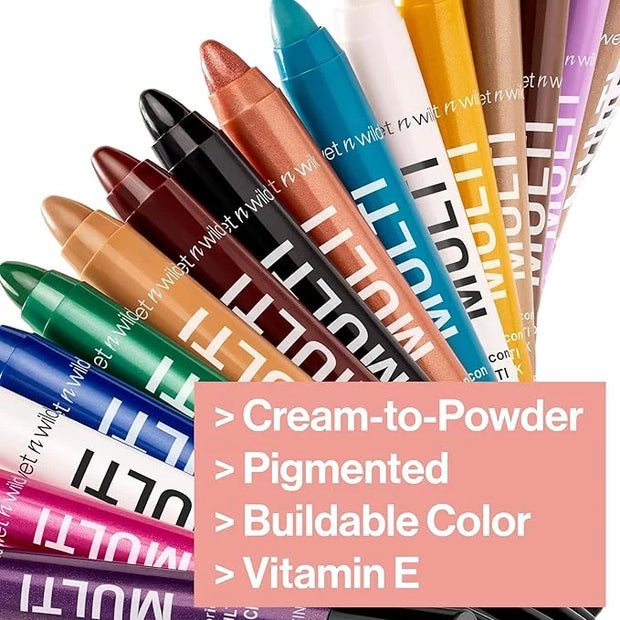 wet n wild Color Icon Cream Eyeliner Eyeshadow Multi-Stick, Moisturizing, Nourishing Velvety Cream-to-Powder Buildable & B...