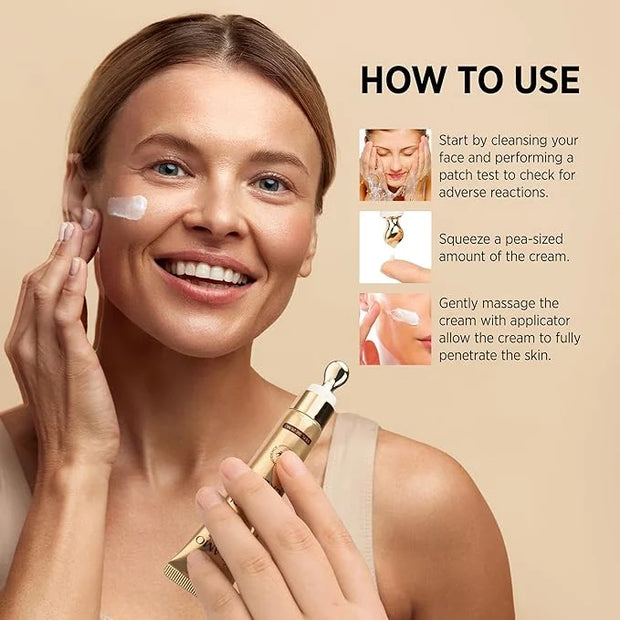 Instant Eye & Face Lift Cream: Rapid Under Eye Bags Wrinkle Smile Lines Forehead Lines Remover - Temporary Firming & Tight...