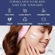 Korean Hyaluronic Acid & Collagen Face Moisturizer - Dermatologist Tested, Ultra Hydrating, Anti-Aging, Clean Beauty, Crue...