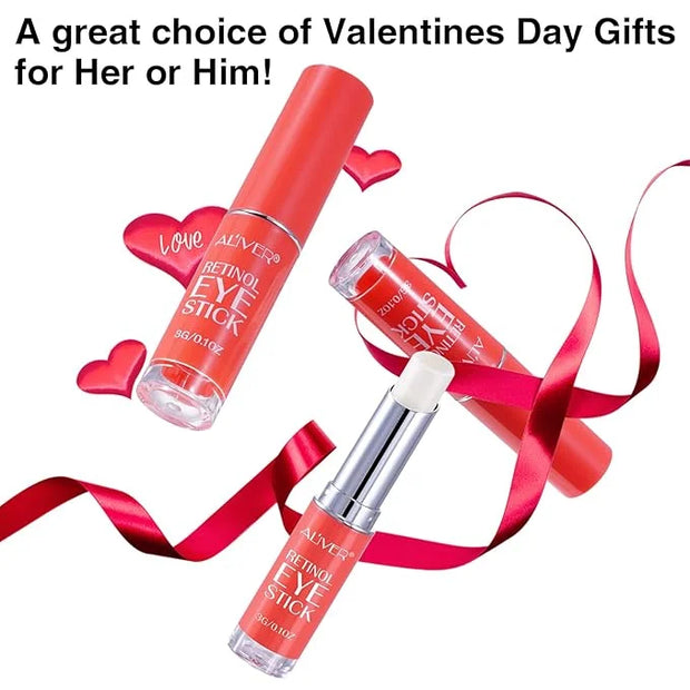 Retinol Eye Stick,Collagen Retinol Eye Cream for Dark Circles and Puffiness, Under Eye Cream Anti Aging, Eye Brightener St...