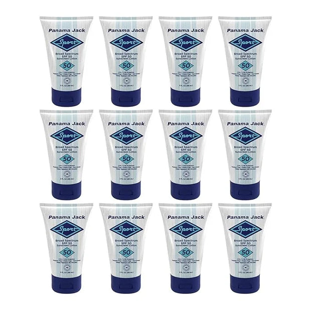 Sport Sunscreen Lotion - SPF 50, Broad Spectrum UVA/UVB Protection, Non-Greasy, PABA, Paraben, Gluten & Cruelty Free, Wate...