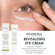 Phoera Revitalizing Eye Cream Brighten Hydrate Reduce The Fine Lines, Dark Circle Wrinkles And Puffiness For Men And Women...