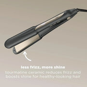 INFINITIPRO BY CONAIR Tourmaline Ceramic Flat Iron, 1 1/4-inch Digital Hair Straightener - Product Image
