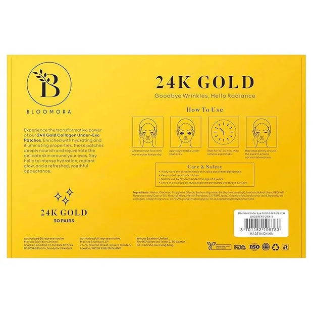 24k gold eye mask (30