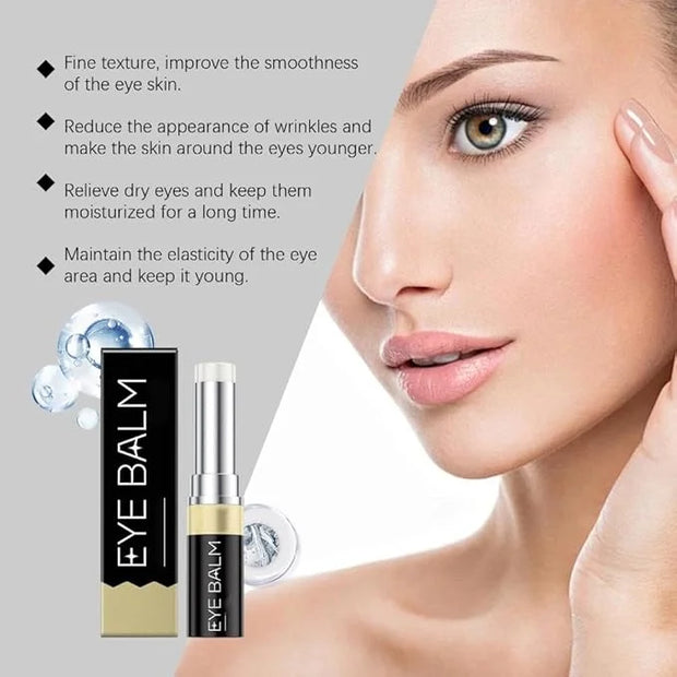 Eye Serum Stick, Stick For Under Eye Bags, Eyebalm,Deeply Moisturizes,Reduce Fine Lines (3pcs) - Product Image
