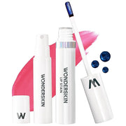 Wonderskin Wonder Blading Lip Stain Peel Off and Reveal Kit - Long Lasting, Waterproof Pink Lip Tint, Transfer Proof Natur...