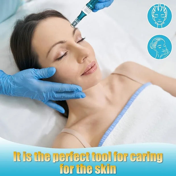 Home Use Microneedling Microneedle Skin Care Beauty Kit Tool for Face Hair Beard - Product Image