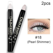 evpct 2Pcs Cream Eyeshadow Sticks Set for Eyes Waterproof, Pearl Shimmer Matte Eye shadow Stick Pencil Pen Bulk sombras en...