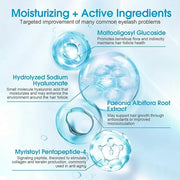 Eyelash Growth Serum, Advanced Lash Serum For Eyelash Growth with Myristoyl Pentapeptide-4 Lash Enhancing Serums For Thick...