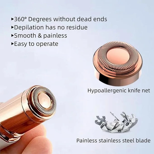 Facial Hair Remover Replacement Heads - Gen 1 Compatible with Finishing Touch Flawless Hair Remover Tool for Women Easy Fa...