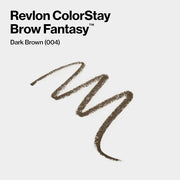 Revlon ColorStay Brow Fantasy, All In One Eyebrow Powder Pencil with Shaping Clear Gel, Gel Infused with Panthenol, Smudge...