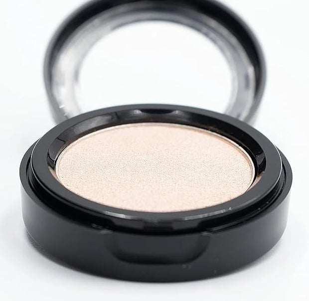 Shiny Warm Sand Beige Taupe Nude Natural Tone Satin Finish Pressed Powder Single Vegan Eyeshadow; Talc, Paraben & Cruelty ...